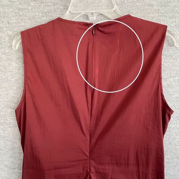 JUST Female Vadin Asymmetric Minimalist Top Small Sustainable Feminine Capsule - Picture 7 of 11